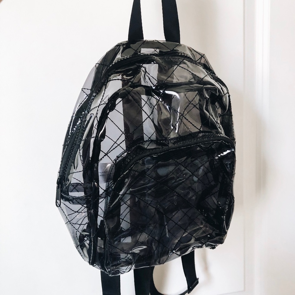 Clear small backpack